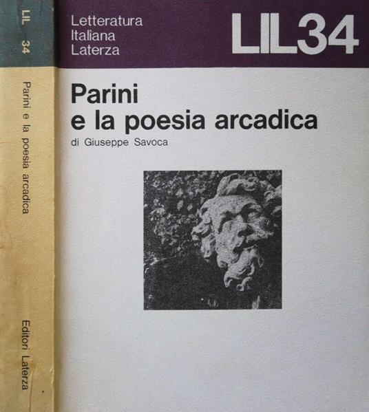 Parini e la poesia arcadica - Giuseppe Savoca - copertina