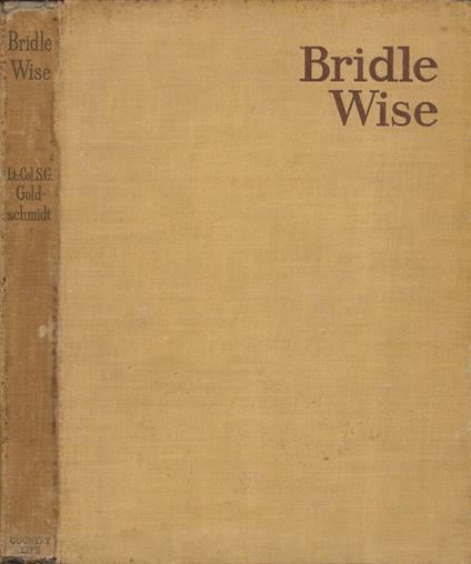 Bridle Wise - copertina
