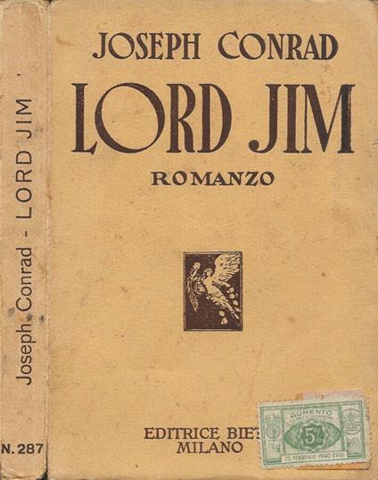 Lord Jim - Joseph Conrad - copertina