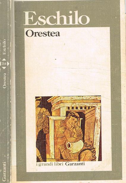 Orestea - Eschilo - copertina