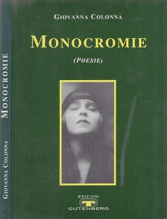 Monocromie - Giovanni Colonna - copertina