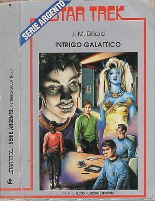 Intrigo galattico - J. M. Dillard - copertina