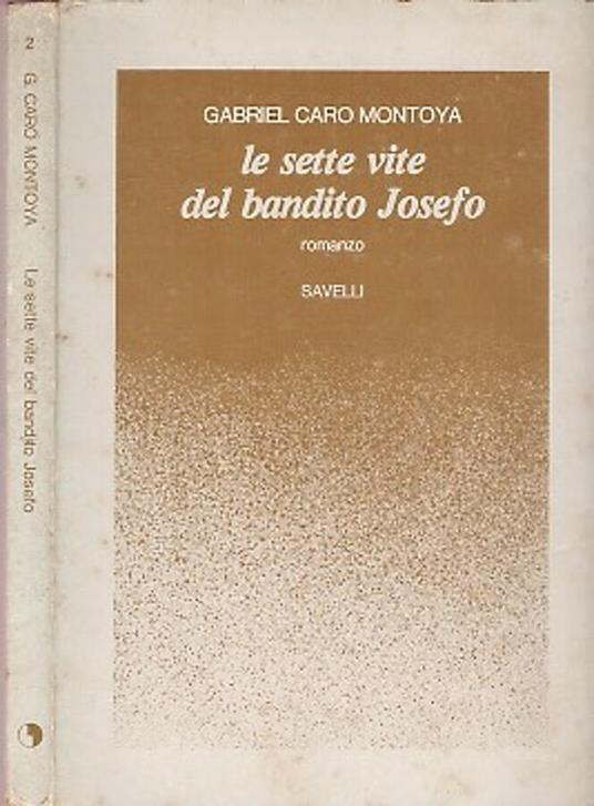 Le sette vite del bandito Josefo - copertina