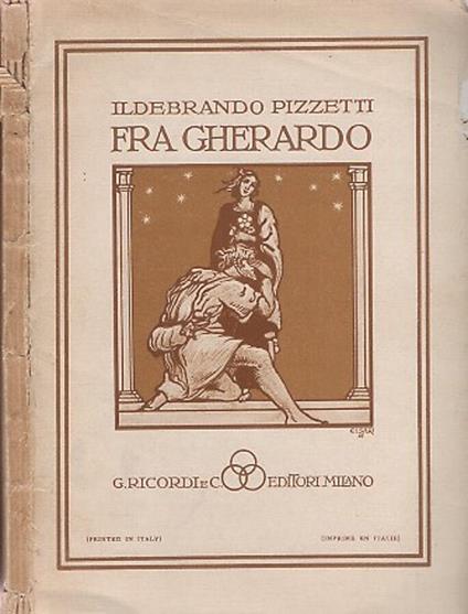 Fra Gherardo - Ildebrando Pizzetti - copertina
