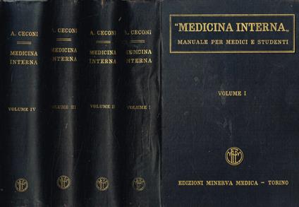 Medicina interna. Manuale per medici e studenti vol.1-2-3-4 - copertina