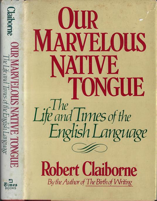 Our marvelous native tongue - copertina