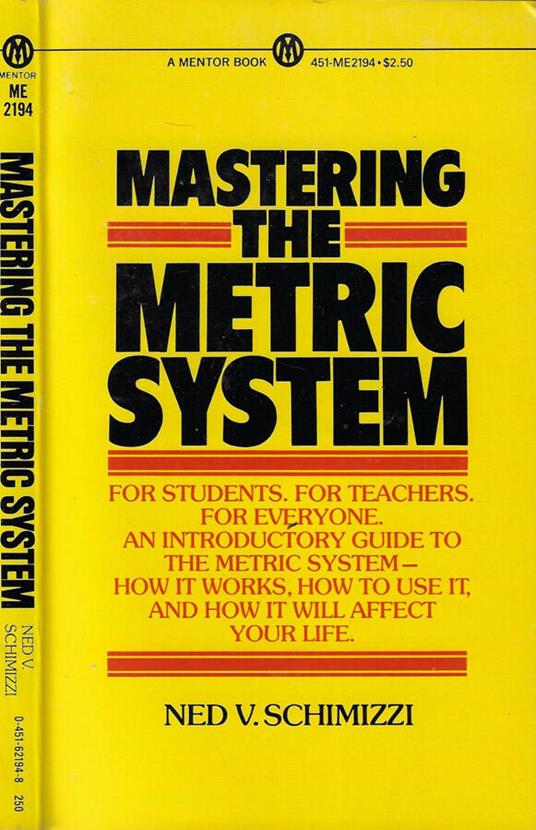 Mastering the metric system - copertina