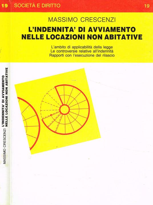 L' indennità di avviamento nelle locazioni non abitative - Massimo Crescenzi - copertina