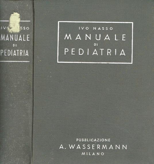 Manuale di pediatria - copertina