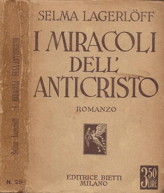 I miracoli dell'Anticristo - Selma Lagerlöf - copertina