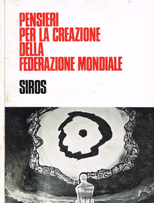 Pensieri per la creazione della federazione mondiale - copertina