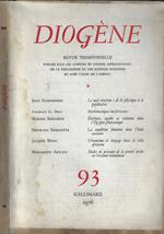 Diogène n. 93 Anno 1976