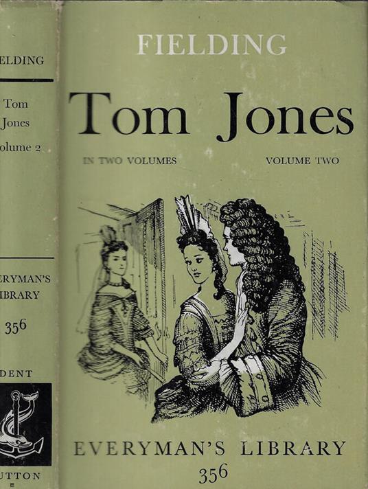 The History of Tom Jones Vol. II - Henry Fielding - copertina