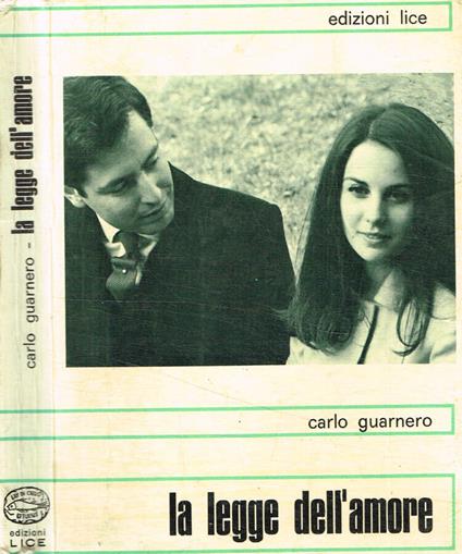 La legge dell'amore - Carlo Guarnero - copertina
