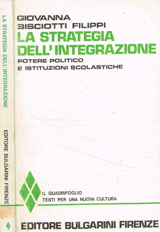 La strategia dell'integrazione - copertina