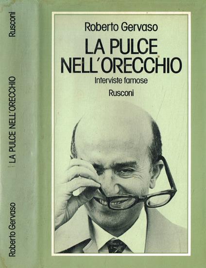 La pulce nell'orecchio - Roberto Gervaso - copertina