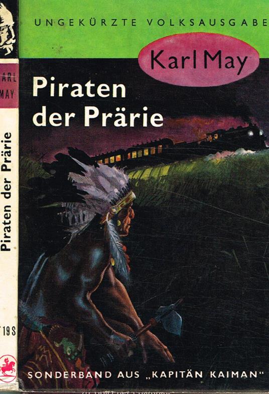 Piraten der prarie - Karl May - copertina