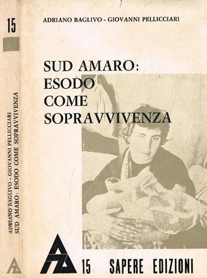 Sud amaro: esodo come sopravvivenza - copertina