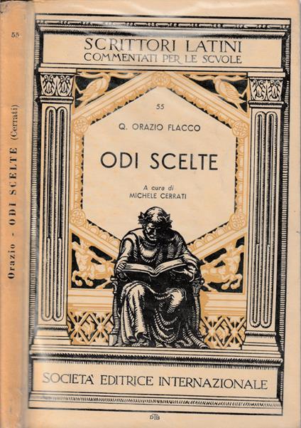 Odi scelte - Q. Flacco Orazio - copertina