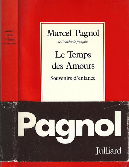 Le temps des amours - Marcel Pagnol - copertina