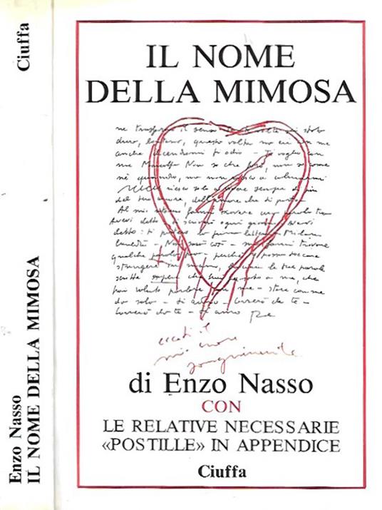 Il nome della mimosa - Enzo Nasso - copertina