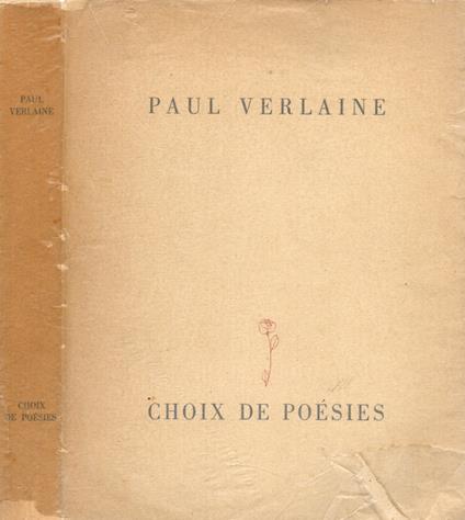 Choix de poésies - Paul Verlaine - copertina