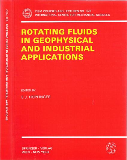 Rotating fluids in geophysical and industrial applications - copertina