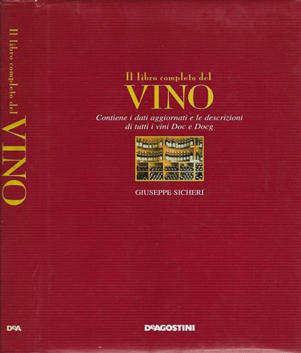 Il libro completo del Vino - Giuseppe Sicheri - copertina