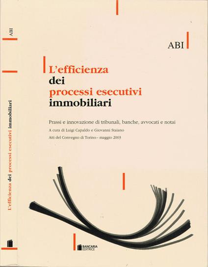 L' efficienza dei processi esecutivi immobiliari - copertina