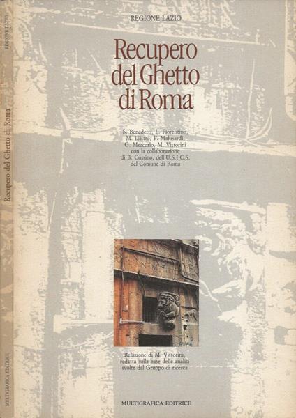 Recupero del Ghetto di Roma - copertina