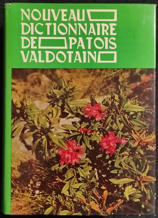 Nouveau Dictionnaire de Patois Valdotain - O-Po - Ed. Musumeci - copertina