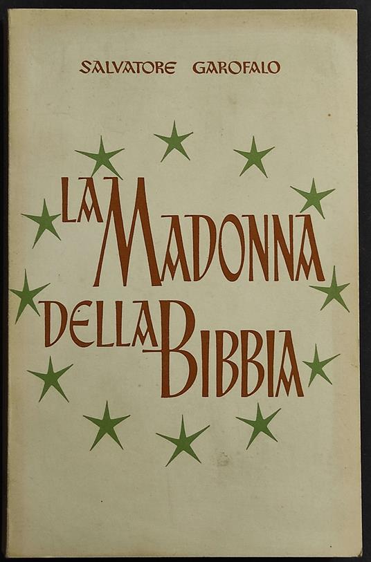 La Madonna della Bibbia - S. Garofalo - Salvatore Garofalo - copertina