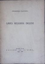 Lirica Religiosa Inglese