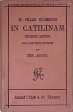In catilinam. Orationes quatuor