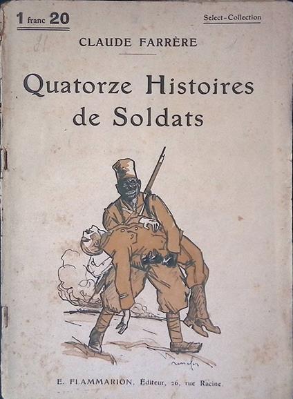 Quatorze Histoires de Soldats - Claude Farrère - copertina