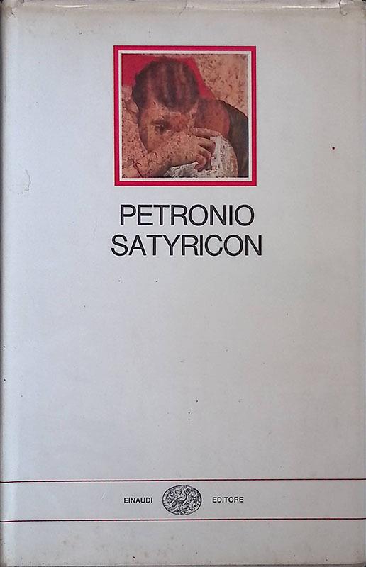 Satyricon - Arbitro Petronio - copertina