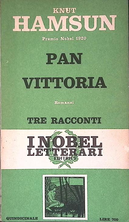 Pan. Vittoria. Tre racconti - Knut Hamsun - copertina