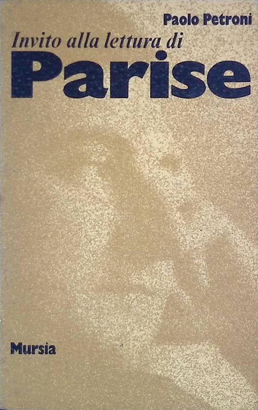 Invito alla lettura di Goffredo Parise - Paolo Petroni - copertina