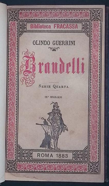 Brandelli. Serie quarta - Olindo Guerrini - copertina