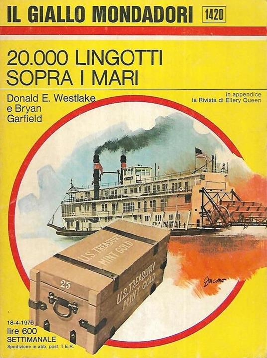 20,000 Lingotti Sopra I Mari - Donald E. Westlake - copertina