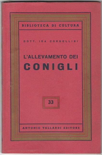 L' allevamento dei conigli - Ida Cardellini - copertina