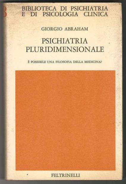 Psichiatria pluridimensionale - Giorgio Abraham - copertina