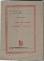 Catalogo delle opere di Giambattista Beccaria