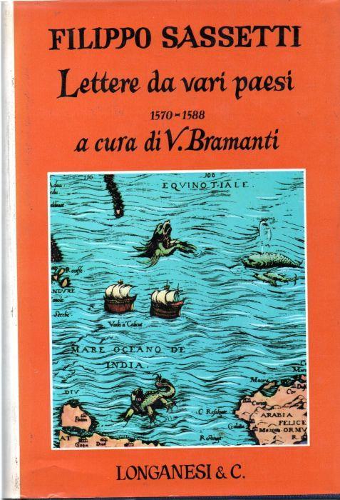Lettere da vari paesi 1570-1588 - Filippo Sassetti - copertina