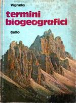 Termini biogeografici