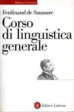 Corso di linguistica generale