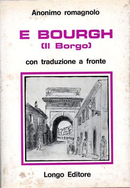 E bourgh (il borgo) - Anonimo romagnolo - copertina