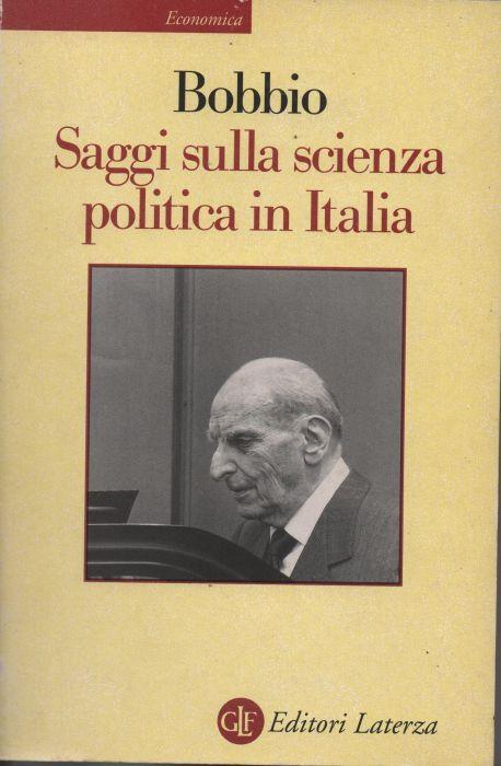 Saggi sulla scienza politica in Italia - Norberto Bobbio - copertina