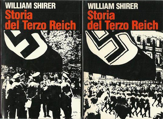 Storia del Terzo Reich (2 VOLUMI) - William Shirer - copertina
