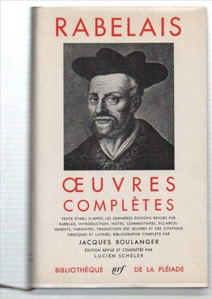 Œuvres Complètes - François Rabelais - copertina